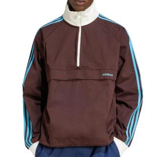 Veste Marron Homme Adidas Pullover vue 0