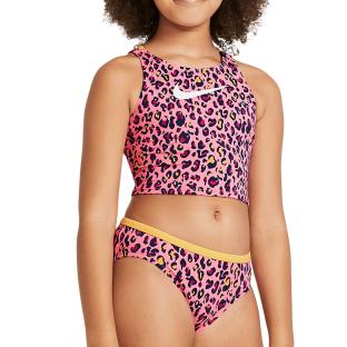 Maillot de bain 2 pieces Rose Fille Nike Spiderback pas cher