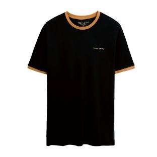 T-shirt Noir Garçon Teddy Smith 61007493D pas cher