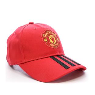 Casquette Rouge Homme Adidas Manchester United vue 2