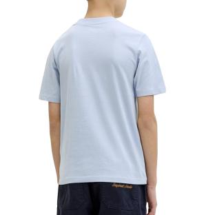 T-Shirt Bleu Clair Garçon Jack & Jones Brandon vue 0