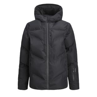 Doudoune Noir Garçon Jack & Jones Quilted vue 3