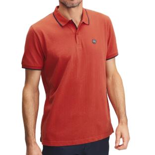 Polo terracotta Homme TBS Nory pas cher