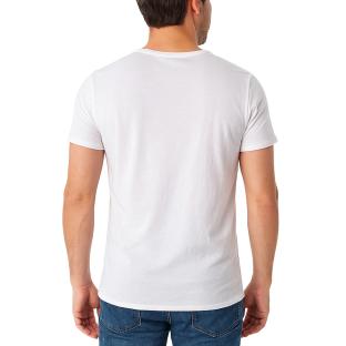 T-shirt Blanc Homme Paname Brothers TAZIO vue 0