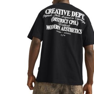 T-Shirt Noir Noir Jack & Jones Bury vue 2