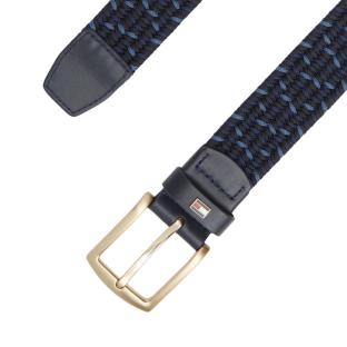 Ceinture Noire/Bleu Femme Tommy Hilfiger Denton Elastic vue 0