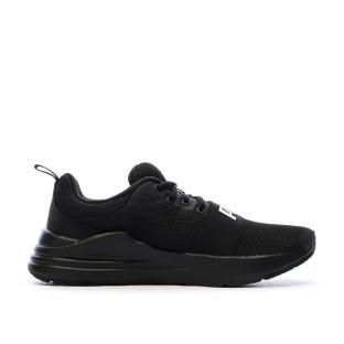 Baskets Noires Garçon Puma Wired Run vue 0