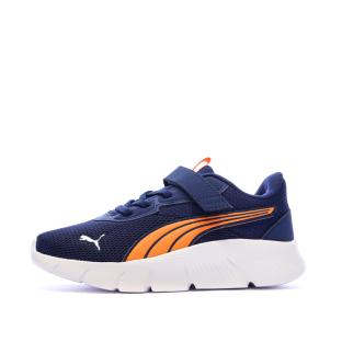 Puma Flexfocus Sneaker in Marineblau/Orange für Jungen Ansicht 0