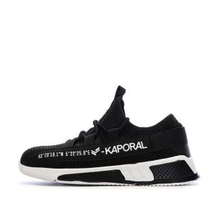 Baskets Noir/Blanc Homme Kaporal Dofino vue 0