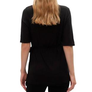 Bluse Schwarz Frau Mamalicious Trinity Ansicht 0