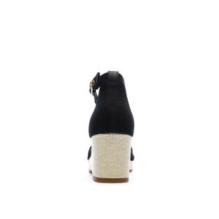 Sandales Noir Femme Tommy Hilfiger Flag Criss-cros vue 3