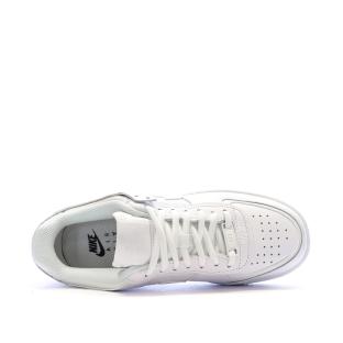 Air Force 1 Baskets Blanches Femme Nike Shadow vue 4