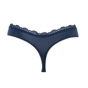 String Marine Femme Calvin Klein Jeans Thong vue 2