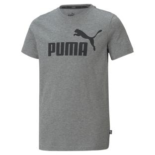 T-Shirt gris garçon Puma ESS Logo Tee pas cher