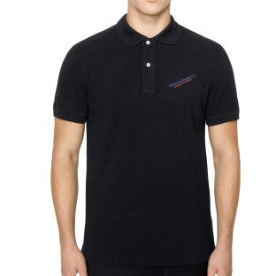 Polo Noir Homme Diesel T-smith-ind pas cher