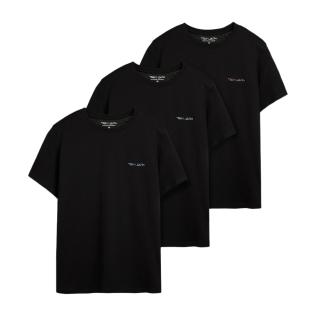 Lot de 3 T-shirts Noirs Homme Teddy Smith Cascade pas cher