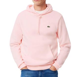 Sweat Rose Pale Homme Lacoste En Mollet pas cher
