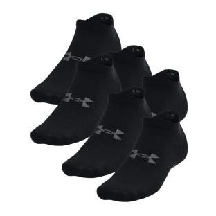 X6 Paires de Chaussette Noires Mixte Under Armour Essential pas cher