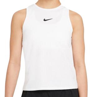 Débardeur Blanc Fille Nike Nkct pas cher