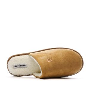 Chaussons Camel Homme Pierre Cardin Bouclettes vue 4