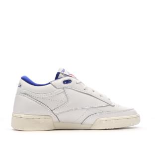 Baskets Blanches/Bleu Homme Puma Vintage vue 2