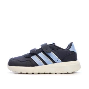 Baskets Marines/Bleu Garçon Adidas Run 60s pas cher