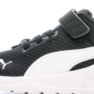 Baskets Noirs Garçon Puma Anzarun Lite Ac Inf vue 7