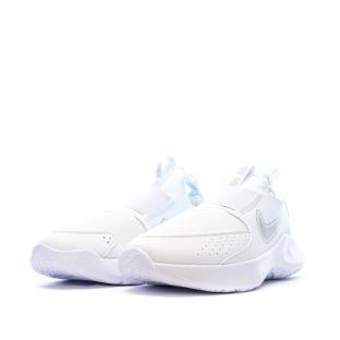 Baskets Blanches Garçon Nike Flex Runner 3 Gs vue 0