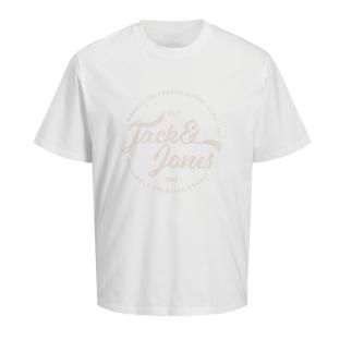T-Shirt Blanc Homme Jack & Jones Jordean vue 0