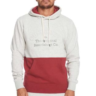 Sweat Gris/Rouge Homme Quiksilver Emboss vue 0