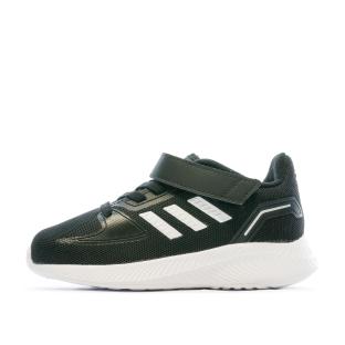 Baskets Noir/Blanc Garçon Adidas Runfalcon pas cher