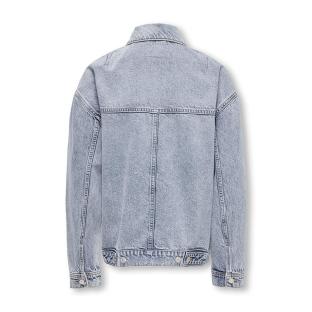 Veste en Jean Bleu Mixte Junior ONLY Trucker vue 2