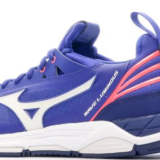 Chaussures de sport Bleu Mixte Mizuno Shoe Wave vue 7