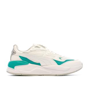 Baskets Blanches Homme Puma Mercedes Mapf1 X-ray Speed vue 2