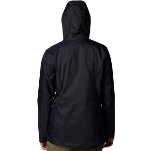 Chaqueta de senderismo negra Columbia Pouring Adventure ver 0