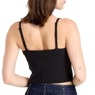 Débardeur Noir Femme Calvin Klein Jeans A- Woven vue 0
