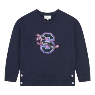 Sweat Marine Fille Sonia Rykiel A00237 vue 0