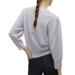 Pull Mauve Femme Vero Moda Vigga vue 0