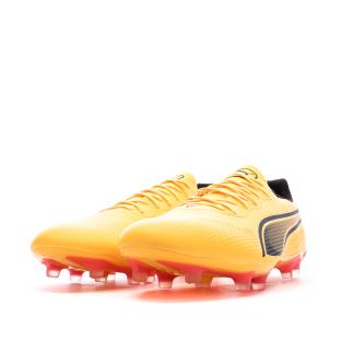 Chaussures de Foot Jaunes/Noires Homme Puma King Pro FG/AG vue 0