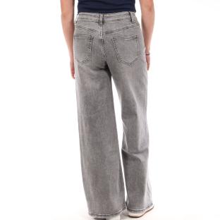 Jean Droit Gris Moyen Femme Monday Premium 1930A vue 0