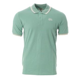 Polo Vert Homme Lee Cooper Opan554 pas cher