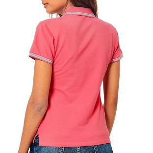 Polo Rose Femme Kaporal Courtes vue 2