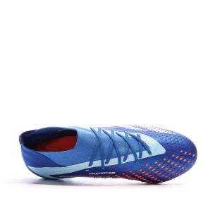 Chaussures de football Bleu Homme Adidas Predator Accuracy vue 4