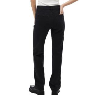 Jean Droit Noir Femme Pieces Kelly vue 0