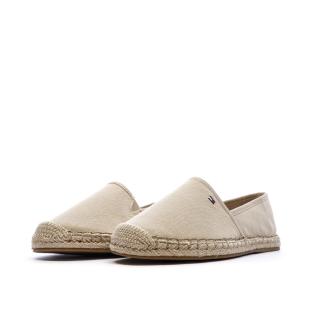 Espadrilles Beige Femme Tommy Hilfiger Flag Canvas vue 0