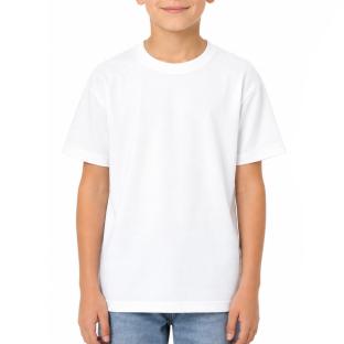 T-Shirt Blanc Garçon Paname Brothers Poly Indigo vue 0