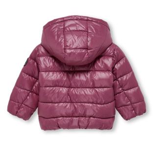 Doudoune Prune Fille KIDS ONLY Quilted vue 2