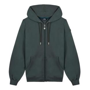 Sweat Zippé Vert Homme TBS DEBRA vue 0