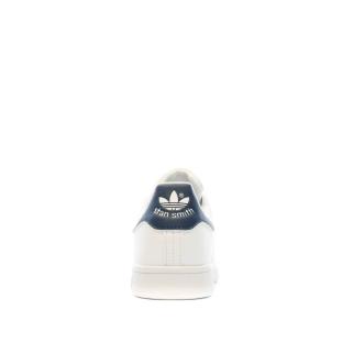 Baskets Blanches/Marine Femme Adidas Stan Smith vue 3