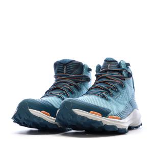 Chaussures de Randonnée Bleues Femme The North Face Vectiv FP Mid Fl vue 6